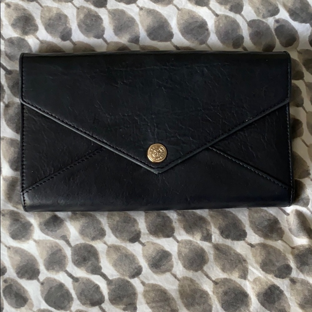 Rebecca Minkoff black leather wallet